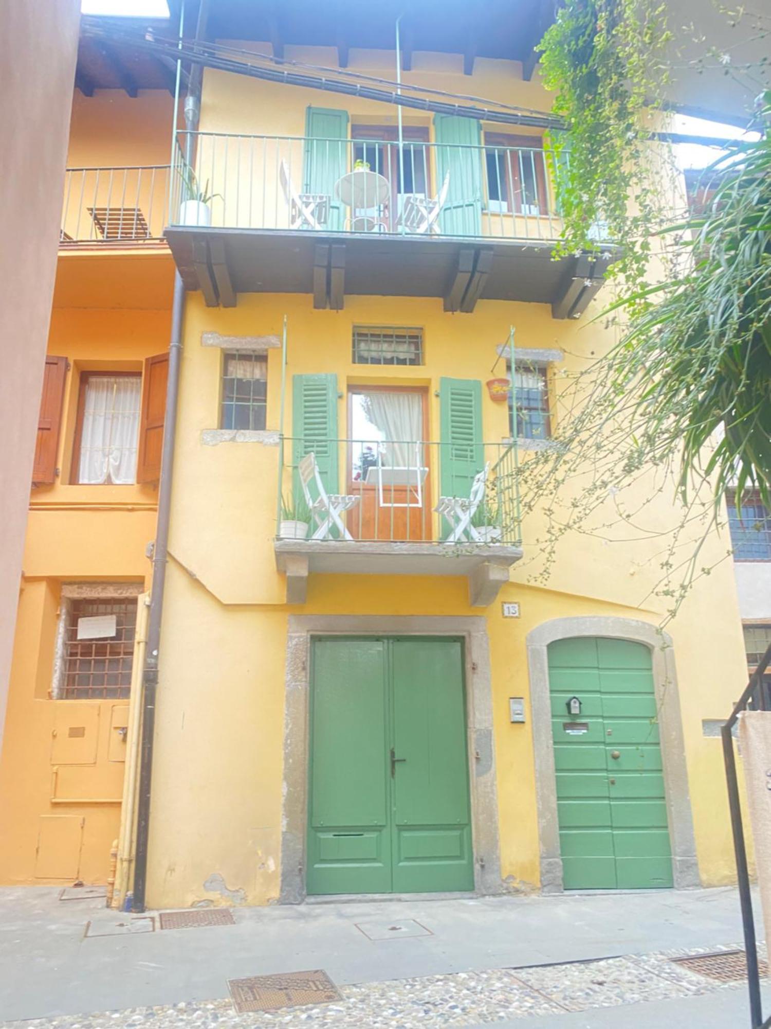 Ferienwohnung Casa Torrazzo Pisogne Exterior foto